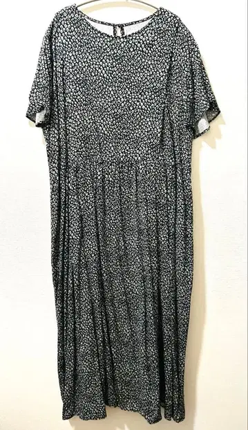 아메리칸 홀릭 레오파드 무늬 원피스