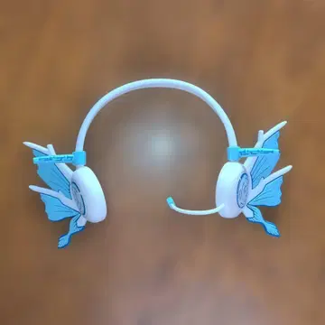 나비 헤드폰 인형용 헤드폰 옷 갈아입히기 인형용 액세서리