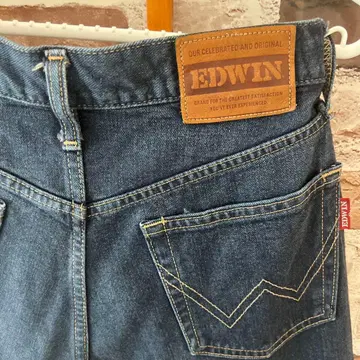 EDWIN 스트레이트 소프트 데님 W76 H93