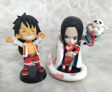 레어템 원피스 루피 & 핸콕 피규어