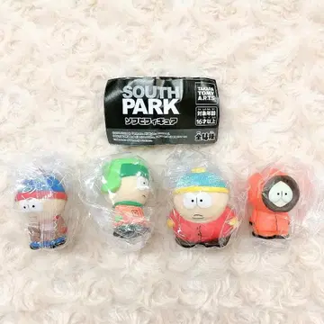 사우스 파크 소프트 비닐 피규어 전 4종 풀 컴플리트