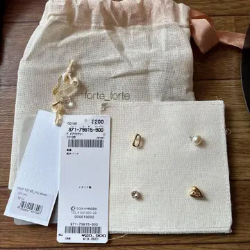 forte_forte/포르테 포르테 4P 귀걸이 세트 스픽앤스팬 골드