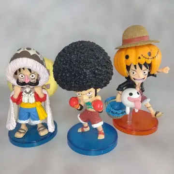 레어템 원피스 월드 컬렉터블 피규어 루피 아프로, 할로윈