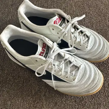 미즈노 모렐리아 23.5 축구화 화이트/블랙