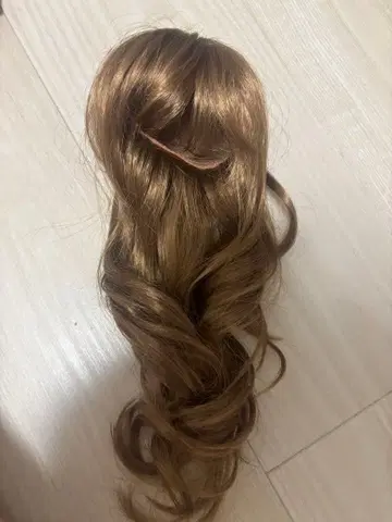 슈퍼돌피용 브라운 DD용 풀 초이스 가발