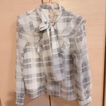 oneway 보타이 프릴 블라우스