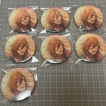 우타프리 AGF 캔뱃지 진구지 렌 7점