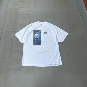 90s Euro jerzees 스코틀랜드제 프린트 반팔 t셔츠