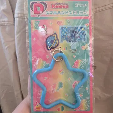 스티치 D상 스마트폰 핸드 스트랩