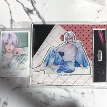 사랑에 빠지는 립틴트 아크릴 스탠드 클리어 카드 세트