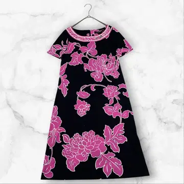 [캉캉 소재] LEONARD FASION 레오나르 꽃무늬 원피스 40