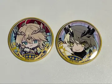 FGO 최종 재림전 캔뱃지 미니 캐릭터 랜서 아르토리아 2개 세트
