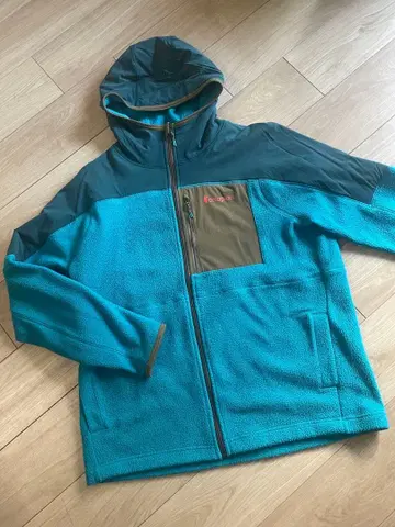 [ cotopaxi ] 플리스 자켓 후드 부착 청록색