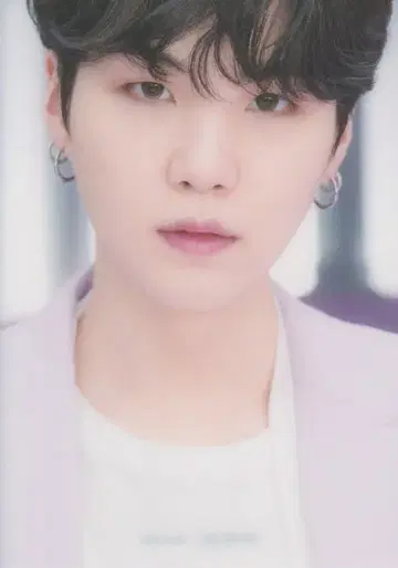 BTS THE BEST 일반ver SUGA 클리어 포토 카드 의상 A