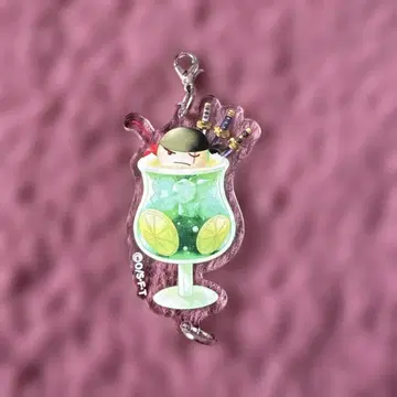 조로 ONE PIECE 이어지는 아크릴 참 크림 소다