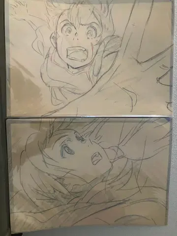 호다카&히나 A4 작화 클리어 파일 세트 날씨의 아이