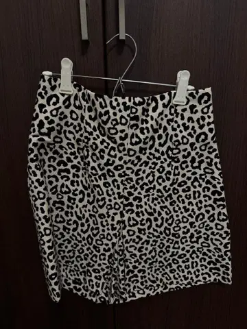 sly 레오파드 무늬 숏팬츠