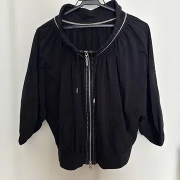 HIROKO BIS 히로코비스 더블 지퍼 블루종 9호 M