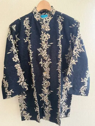 [ 새상품급 ] 류큐의 파도 남성용 7부 기장 셔츠