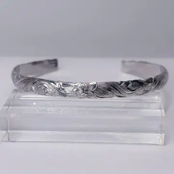 [손 조각] 하와이안 6mm 뱅글 (heritage/SV/M)