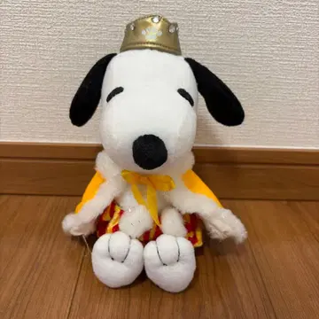 [레어] 왕 의상 스누피 봉제 인형