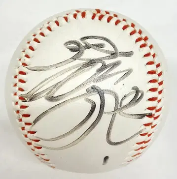 야쿠르트 스왈로스 와카마츠 츠토무 친필 사인볼 현역