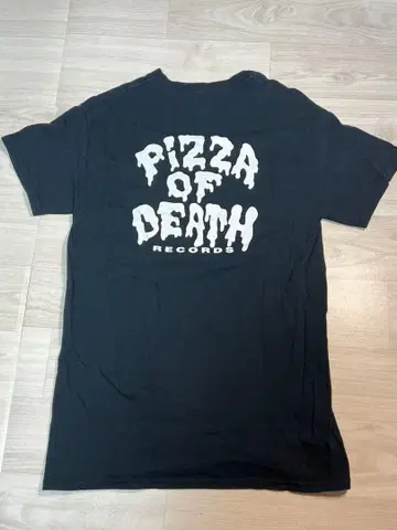 pizza of death T셔츠 S사이즈
