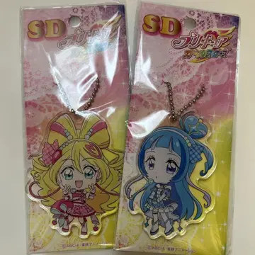 프리큐어 프리티 스토어 너와 아이돌 프리큐어 SD 아크릴 키링