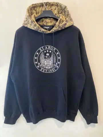 XLARGE 후드티 L BLK 엑스라지 블랙