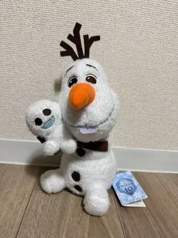 [완판템] 디즈니 스토어 올라프 & 스노우기스 봉제 인형