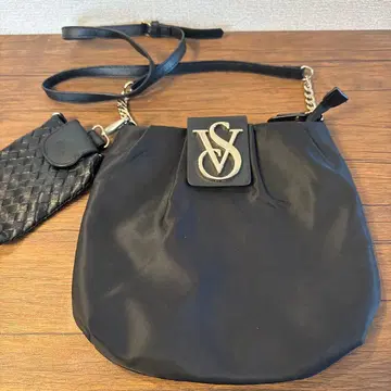 빅토리아 시크릿 나일론 숄더백 스마트폰 케이스 포함