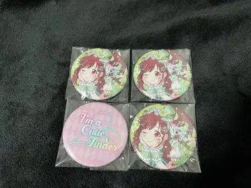 카운트다운 러브 소노다 치요코 로고 포함 캔뱃지 4개 세트