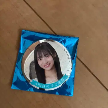 히나타자카46 4번째 히나탄사이 미야치 스미레 캔뱃지 레어