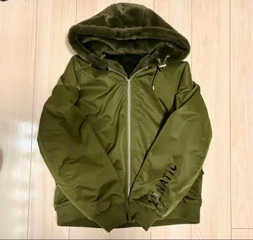 [미사용] Rings(링스) 고급 MA-1 자켓 남성용 XL 카키