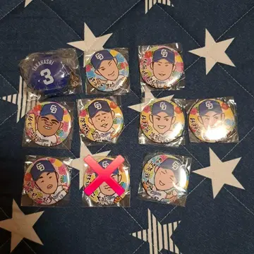 주니치 드래곤즈 오키나와 캠프 캔뱃지 실리콘 파우치