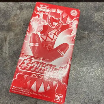 극장판 공개 기념 파워레인저 다이노포스 쿄류 레드 클리어 레드 라메