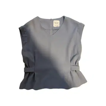 여성용 오피스 캐주얼 유나이티드 도쿄 스카이블루 민소매