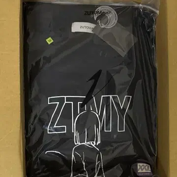 미개봉 계속 한밤중이면 좋을 텐데 니라T 블랙 XXL