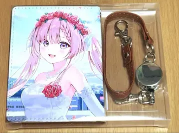 상어 지느러미 스트랩 포함 패스 케이스 축복의 꽃길