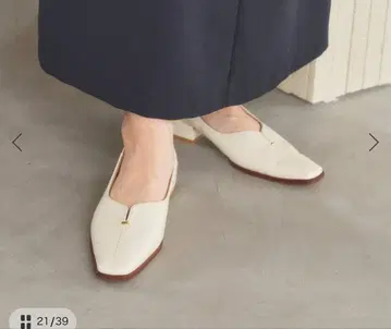 르탈론 2.5cm 스퀘어 슬릿 소프트 플랫