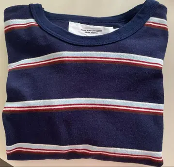 Jane Smith 보더 T셔츠 COTTON MULTI BORDER