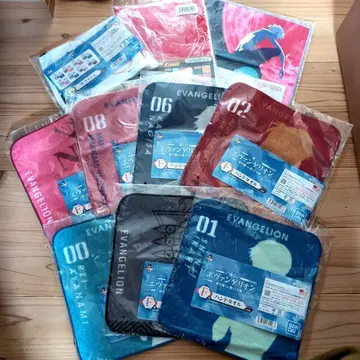 제일복권 에반게리온 F상 핸드 타월 외 10개 세트 미사용 새상품