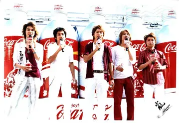 아라시 03년 코카콜라 이벤트 집합 공식 사진 *1장