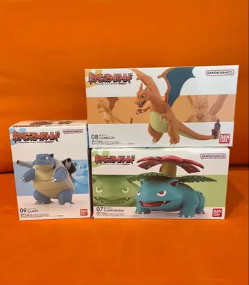 반다이 포켓몬 스케일 월드 관동 지방 포켓몬스터 삼인방 새상품