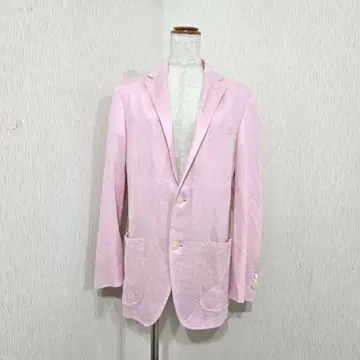 THE SUIT COMPANY 테일러드 자켓 핑크 린넨