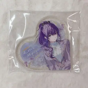 프로세카 감사제 아사히나 마후유 하트형 아크릴 블록