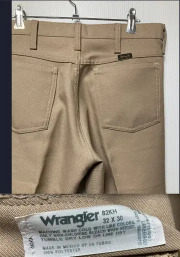 랭글러 82KH 런처 드레스 베이지 계열 색상 32 x 30 멕시코제