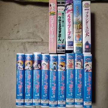 리본의 기사 기타 애니메이션 VHS 세트