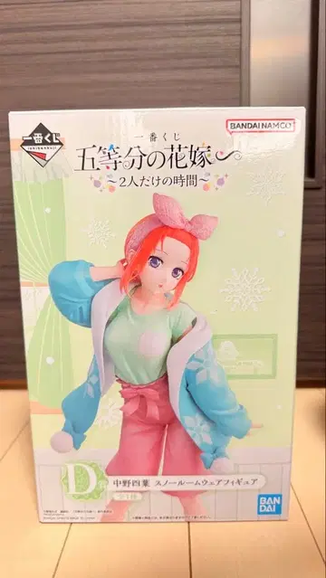 나카노 네잎 5등분의 신부 스노우 룸웨어 피규어 제일복권