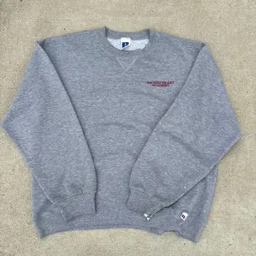 90s 멕시코제 러셀 애슬레틱 맨투맨 그레이